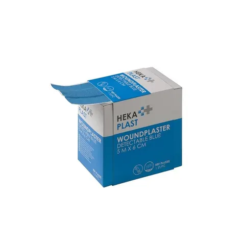 Pleister Hekaplast detectable 5mx6cm – afbeelding 1