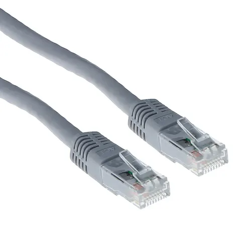 Kabel ACT U/UTP CAT6 patchkabel RJ45 Grijs 7 meter – afbeelding 1