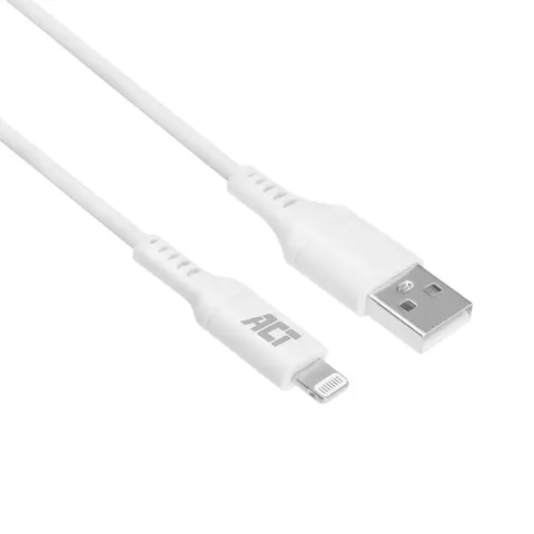 Kabel ACT USB 2.0 naar Lightning laad -en data 1 meter – afbeelding 1