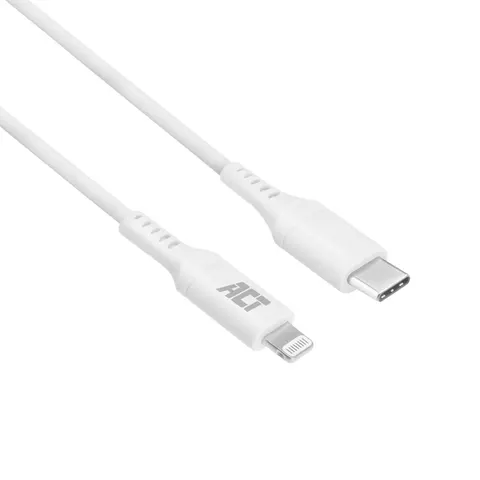 Kabel ACT USB-C naar Lightning laad -en data 1 meter – afbeelding 1