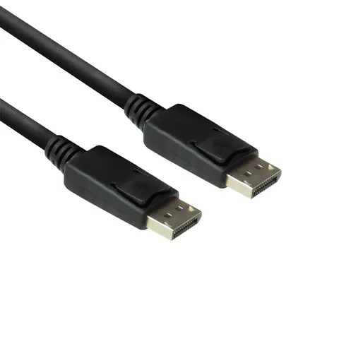 Kabel ACT DisplayPort 3 meter zwart – afbeelding 1