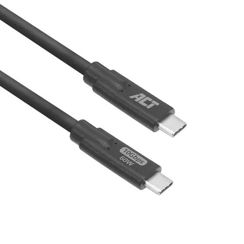 Kabel ACT USB-C 3.0 10Gbps 60W USB 3 meter – afbeelding 1