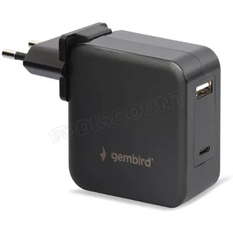 Universele USB / USB-C notebookadapter 60W PD – afbeelding 1