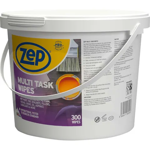 Zep multi task wipes (300 Stuks) – afbeelding 1