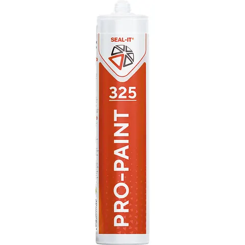 Seal-it 325 PRO-PAINT beglazingskit Wit 290ml – afbeelding 1