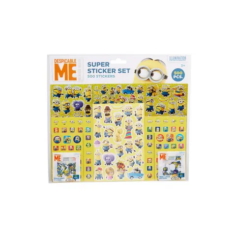 Minions +500 delige stickerset – afbeelding 1
