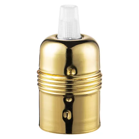 Home sweet home fitting Shine E27 - goud – afbeelding 1