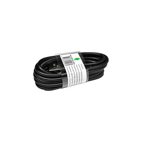 Kabel Green Mouse USB Micro-A 2.0 2 meter zwart – afbeelding 1