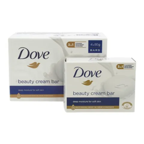 Dove Schoonheidscrèmezeep 4x90g – afbeelding 1