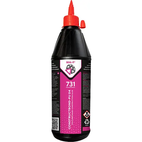 Seal-it 731 CONSTRUCTBOND-PU D4 hout- constructielijm 750ml – afbeelding 1