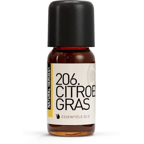 Natural Heroes - Citroengras Etherische Olie 10ml – afbeelding 1