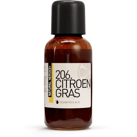 Natural Heroes - Citroengras Etherische Olie 30ml – afbeelding 1