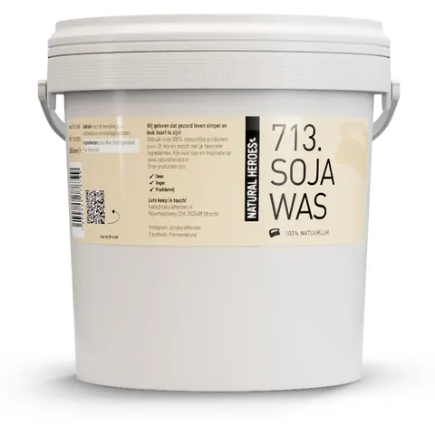 Natural Heroes - Sojawas 2500 gram – afbeelding 1