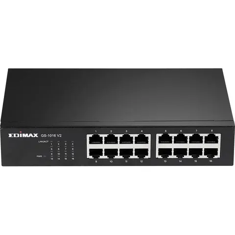EDIMAX EDI GS-1016 V2 - Switch, 16 puertos, Gigabit Ethernet – imagen 1