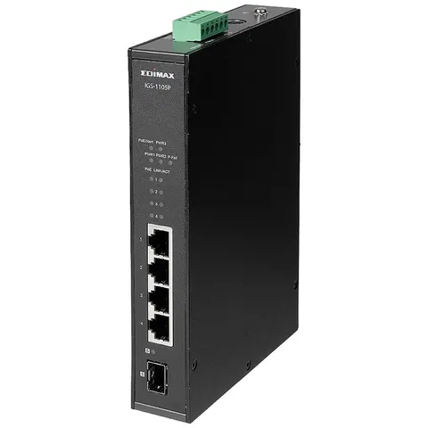 EDIMAX IGS-1105P Industrial Ethernet Switch – Bild 1