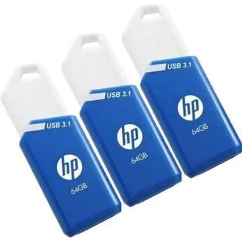 HP x755w Triple Pack USB-Stick 64 GB – Bild 1