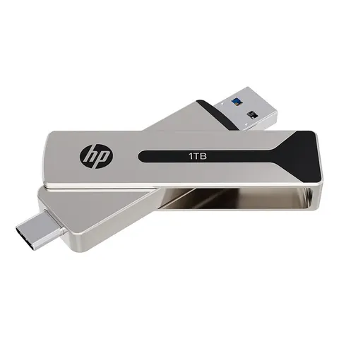 HP 512GB Solid State Grade Flash Drive – Pearl Nickel – Bild 1