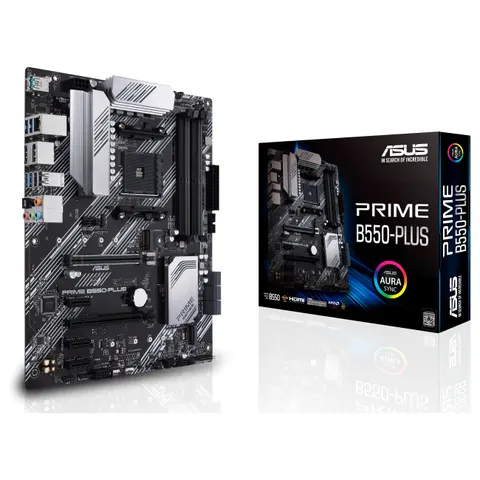 ASUS PRIME B550-PLUS AMD B550 Socket AM4 ATX – image 1