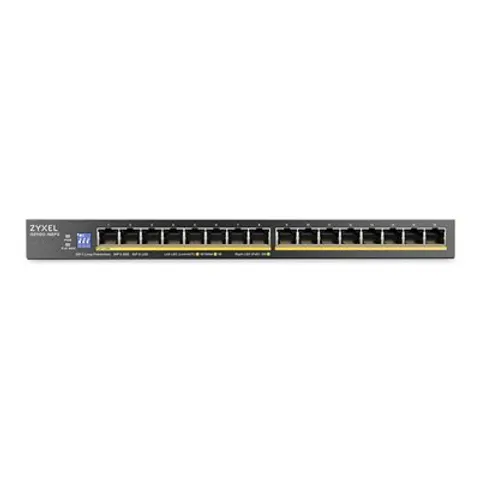 Zyxel GS1100-16EPS Switch – Schwarz – Bild 1
