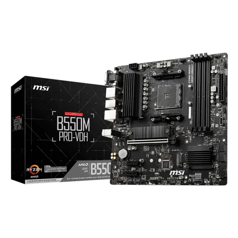 MSI Placa Base B550M PRO-VDH – imagen 1