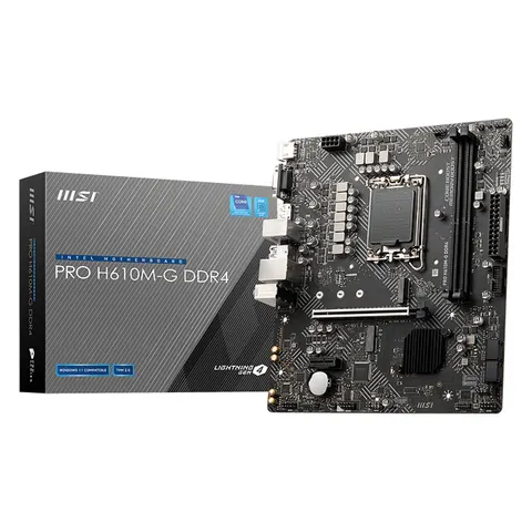 MSI Placa Base PRO H610M-G DDR4 – imagen 1