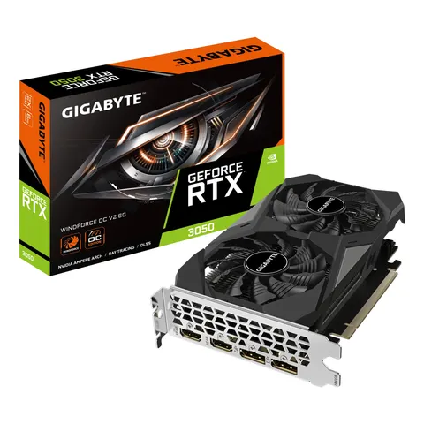 Carte Graphique Gigabyte GeForce RTX 3050 Windforce OC 6Go #2POURCENT – image 1