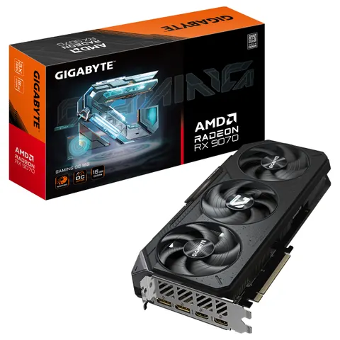 Gigabyte Radeon RX 9070 GAMING OC 16G – imagen 1