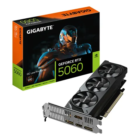 Gigabyte GeForce RTX 5060 OC Low Profile 8GB Graphics Card – image 1