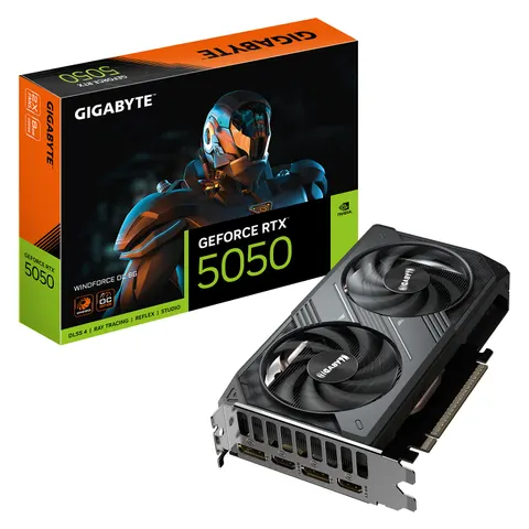 GIGABYTE GeForce RTX 5050 WINDFORCE OC 8G Graphics Card – image 1