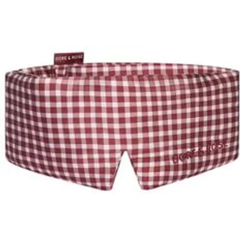 Dore & Rose Deep Sleep Mask Checked Overnight Mask, 1 st – afbeelding 1