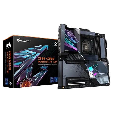 Gigabyte Z890 Aorus Master AI TOP – Schwarz – Bild 1