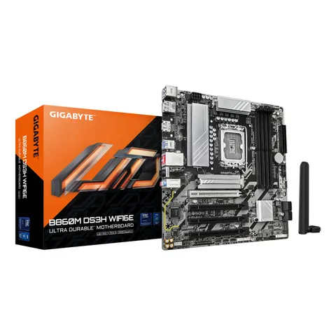 Gigabyte Placa Base B860M DS3H WIFI6E – imagen 1