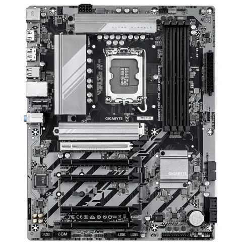 GIGABYTE B860 DS3H Mainboard – Schwarz – Bild 1