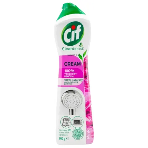 Cif Clean Boost Pink Allesreiniger - 660 ml – afbeelding 1
