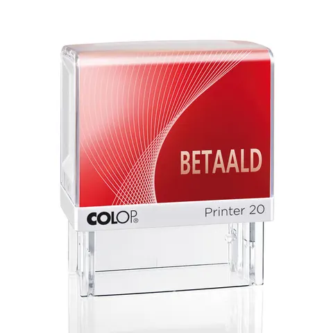 Tekststempel Colop Printer 20/L betaald – afbeelding 1