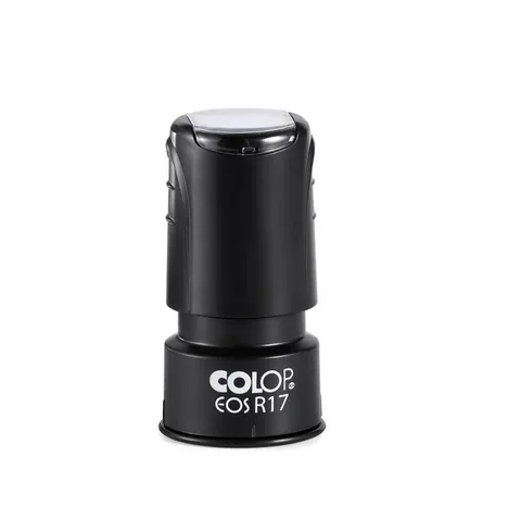 Tekststempel Colop EOS R 17 flashtechnologie met stempelplaat – afbeelding 1
