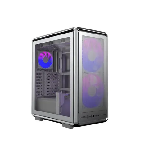 Cooler Master MasterFrame 500 Mesh Silver ARGB | PC-Gehäuse – Silber – Bild 1