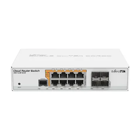 Mikrotik SWITCH CRS112-8P-4S-IN – imagen 1