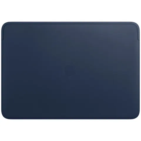 Apple Leather Sleeve MacBook Pro 16 inch Midnight Blue – afbeelding 1