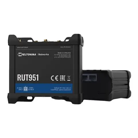 Teltonika RUT951 LTE-Router – Schwarz – Bild 1