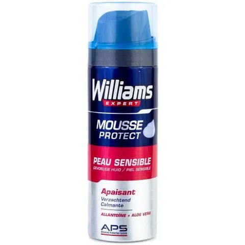 Williams sensitive skin shaving foam 200 ml – image 1