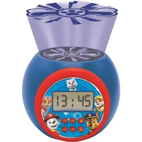 Paw Patrol Projector Wekker met Timer – afbeelding 1
