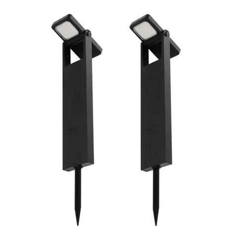 Set van 2 zonnepaaltjes H49CM BRITY – afbeelding 1