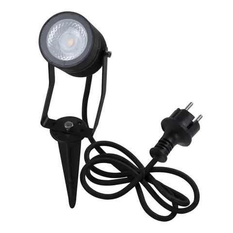 LED-Erdspießstrahler Pasas schwenkbar – schwarz – Bild 1
