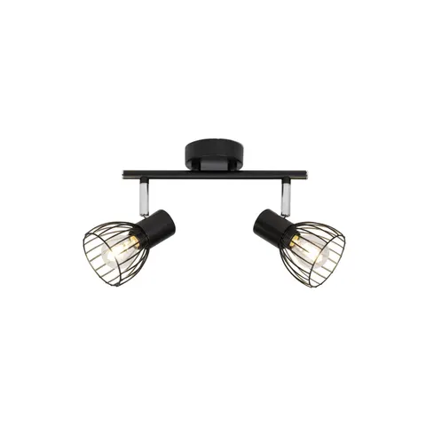 Brilliant Blacky Opbouwspot - E14 - Zwart – afbeelding 1