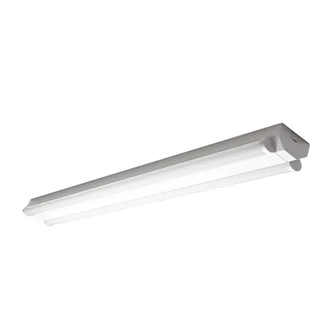 Basic 2 - zweiflammige LED-Deckenlampe 120cm – weiß – Bild 1