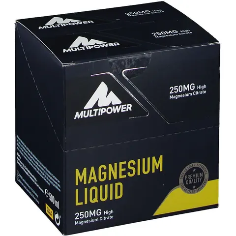 Multipower Magnesium Liquid 20x25 ml Ampullen – Bild 1