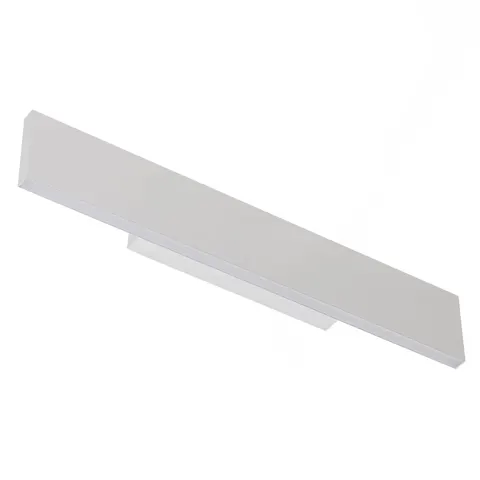 LED-Wandlampe Concha 47 cm, weiß – Bild 1