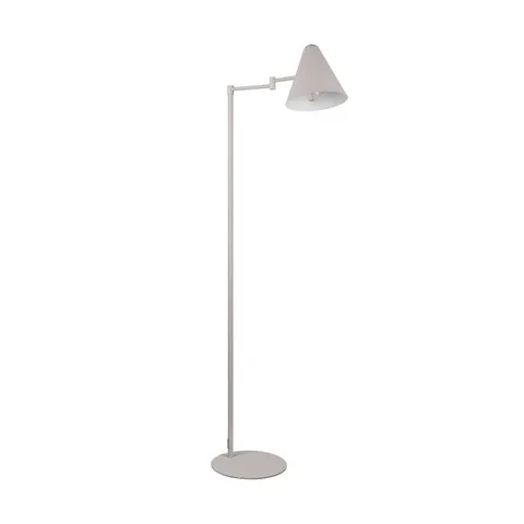 Stehlampe Cosima, hellgrau, Höhe 126 cm, Metall – Bild 1