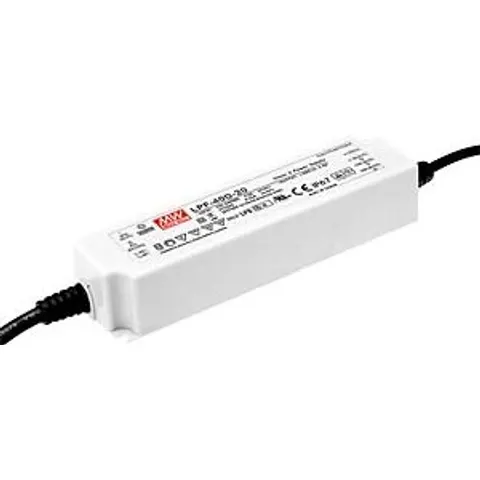 Mean Well LPF-40-12 LED-driver, LED-transformator Constante spanning, Constante stroomsterkte 40 W 3.34 A 7.2 - 12 V/DC – afbeelding 1